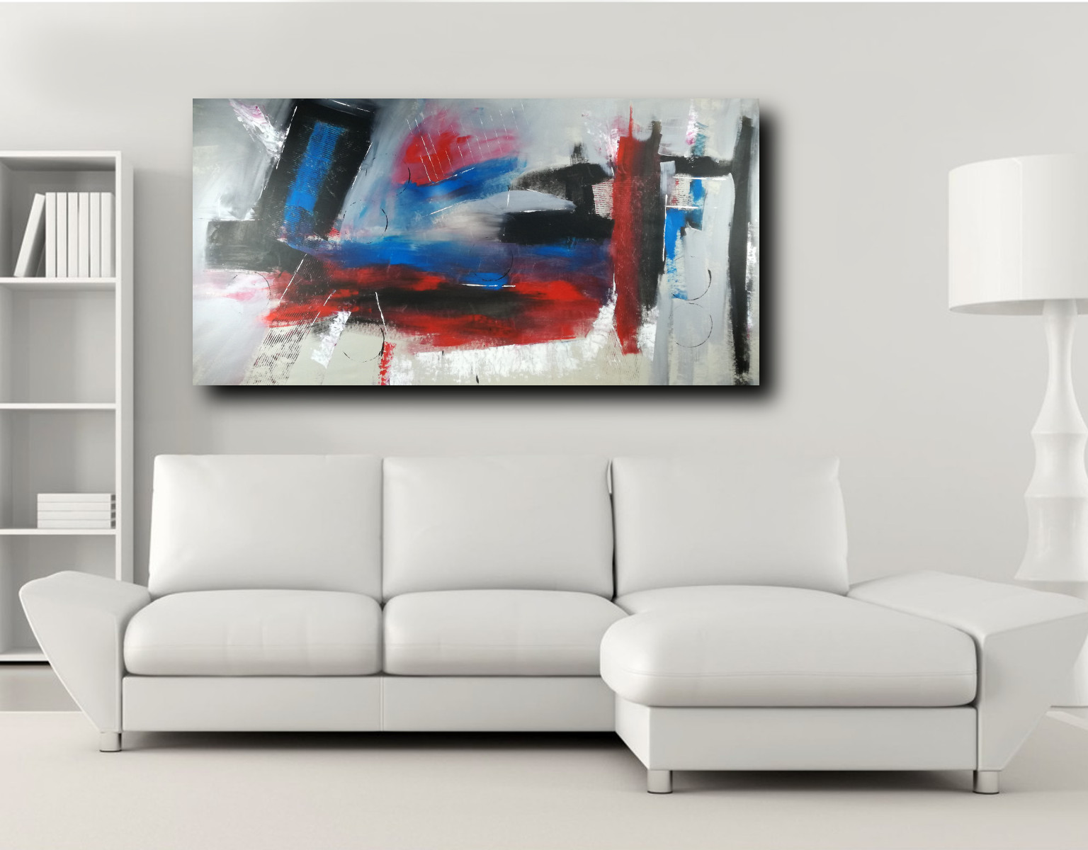 dipinti astratti grandi dimensioni 200x90 per soggiorno 