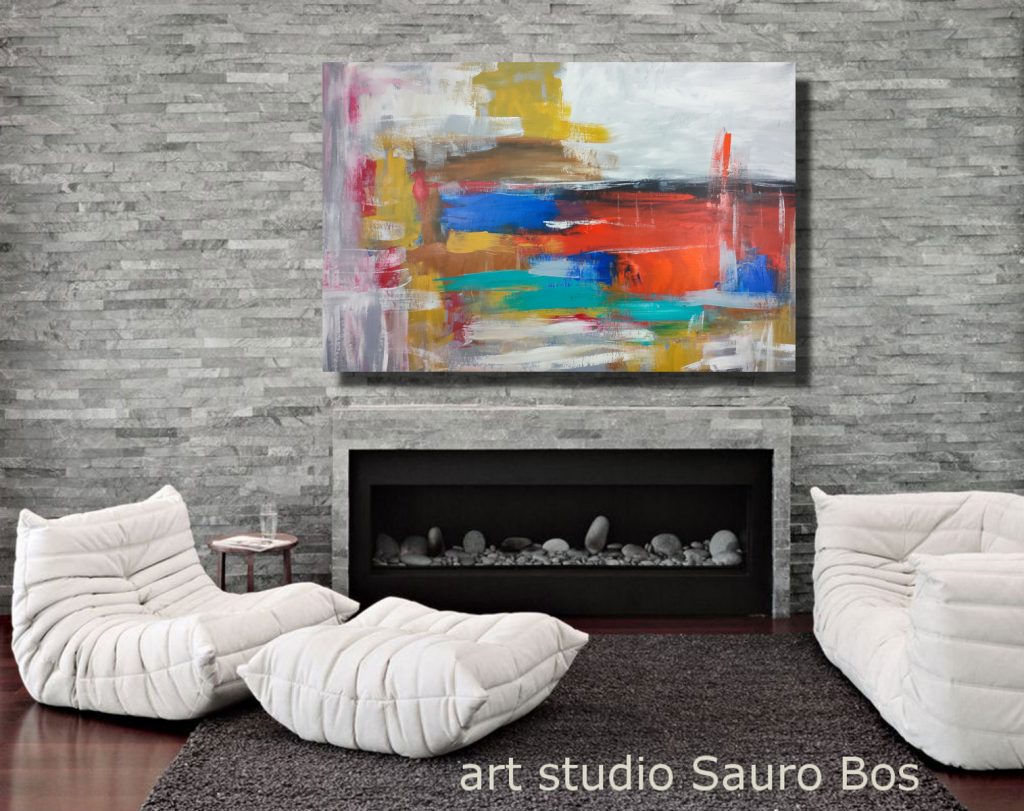 dipinto astratto su tela per soggiorno c668 1024x811 - dipinto fatto a mano astratto per soggiorno moderno 120x80